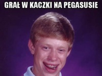 Grał w kaczki...