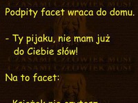 Podpity facet wraca do domu! Załatwił ją :P