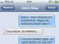 Zobacz odpowiedź matki dlaczego ma aż 11 dzieci :O haha niezłe podejście XD