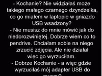 Dzyndzelek w laptopie! haha