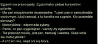 Egzamin na prawo jazdy! :)