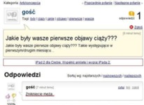 Zapytała jakie są pierwsze objawy ciąży - zobacz co jej odpisali, haha! :D