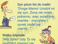 Matka jak zwykle miała raceję! HAHA BEKA