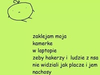 Zaklejam kamerkę