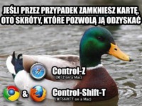 Jak przywrócić zamknięte karty