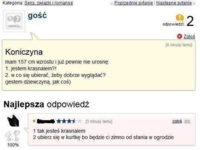 Ma tylko 157 cm wzrostu i nie jest pewnie czy urośnie! ZOBACZ co jej napisali na forum :D