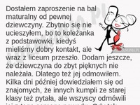 Chłopak dostał zaproszenie na bal, ale odmowił. To co sie później satło... SZOK!