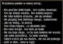 Przysłowia polskie w nowej wersji :D