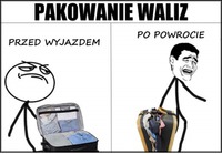 Pakowanie walizek