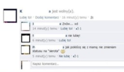 Zmieniła status na facebooku, zobacz  jak znajomi jej pojechali! Dobre!