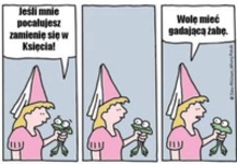 Gadająca żaba