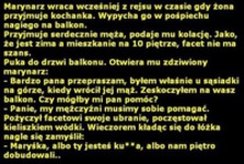 Marynarz wraca wcześniej z rejsu :D