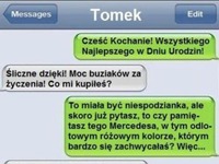 SMS od chłopaka! Prawie dostała ZAWAŁU ze szczęscia!