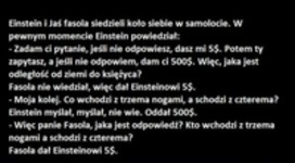 Einstein i Jaś Fasola :D