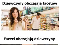 Jak dziewczyny OBCZAJAJĄ facetów a jak FACECI- sprawdzcie!