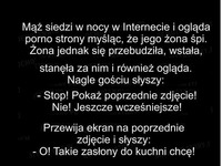 Mąż siedzi w nocy w internecie i ogląda...  Ta kobieta wymiata, MOCNE!