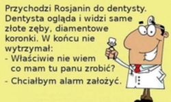 Dentysta nie wiedział o co chodzi, okazało sie, że o... HAHA!