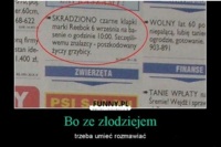 Bo ze ZŁODZIEJEM trzeba umieć rozmawiać. Sprawdź co go spotkało! :D