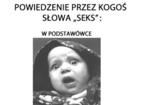 Jak reaguje się na słowo SEKS w kolejnych latach edukacji Śmieszne! :D