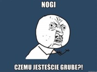 Grube nogi