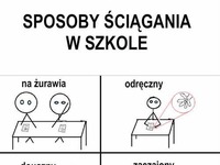 ŚCIĄGANIE w SZKOLE! Poznaj wszystkie sposoby! Zdasz na 100%! :D