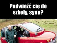 Nie trzeba, pójdę pieszo