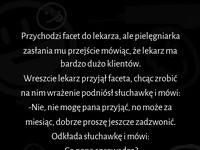 Historia jakby rodem z polskiej przychodni, jednak jak się okazuje, lekarz nie jest jednak taki sprytny :D