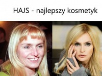 Hajs najlepszym kosmetykiem