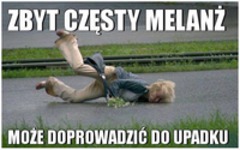 Częsty melanż