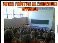 Takiego początku egzaminu mogłem się spodziewać XD