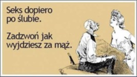 Dopiero po ślubie!