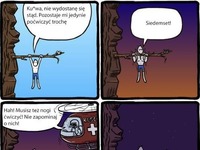 Nie pytaj jak się tam znalazł, zobacz jak się wydostanie XD