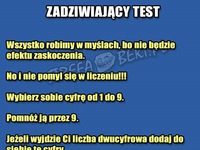 Super TEST! Napisz co Ci wyszło ;)