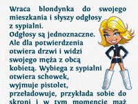 Typowa blondynka w akcji! MASKARA!