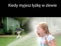 Mycie łyżeczki