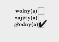 Wolny, zajęty czy...?