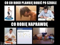 Co roku planuje to robić po szkole... :)