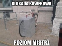 Blokada rowerowa