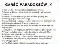 GARŚĆ PARADOKSÓW :D