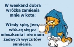 a ty kim byłeś w weekend?
