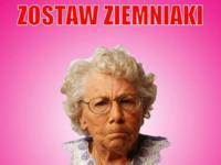 Zostaw ziemniaki