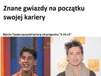 Znane POLSKIE GWIAZDY na początku swojej KARIERY- zobacz jak wyglądali! :D