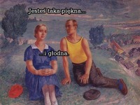 piękna i głodna