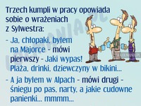 Kumple opowiadają sobie wrażenia po Sylwestrze! Ostatni najlepiej!