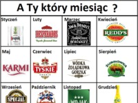 Zobacz do którego piwa pasuje miesiąc, w którym się urodziłeś! Co Ci wyszło? ;)