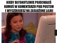 Kiedy pojechałeś komuś w komentarzu