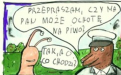 Tak a kto nie ma? XD Haha szybko pożałował tej ochoty. Zobacz jak policjant go zdołował XD