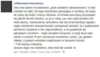 Dziś rano byłem na badaniach