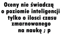 Oceny nie świadczą o...