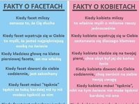 fakty o kobiecie i mężczyźnie! sama prawda!